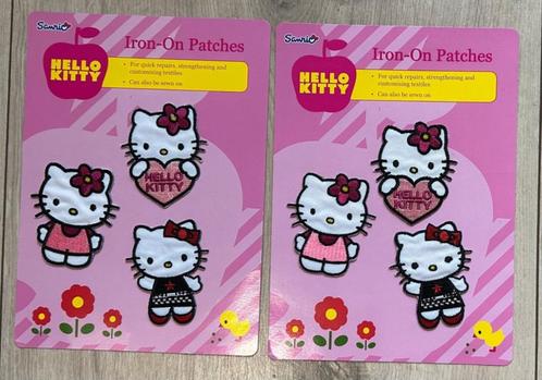 Sanrio Hello Kitty Iron-On Patches, Hobby en Vrije tijd, Naaien en Fournituren, Nieuw, Applicatie, Ophalen of Verzenden