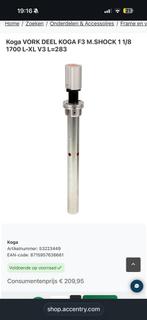 Koga voorvork demper ICHU suspension - NIEUW - incl BTW -, Ophalen of Verzenden, Zo goed als nieuw, Algemeen, Voorvork