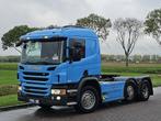 SCANIA P410 6x2/4 mnb, Auto's, Vrachtwagens, Automaat, Euro 6, Scania, Blauw
