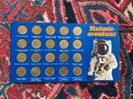 Shell Ruimte Avontuur munten vintage, Postzegels en Munten, Munten en Bankbiljetten | Verzamelingen, Nederland, Ophalen of Verzenden