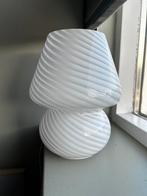 Paddenstoel lamp, Huis en Inrichting, Lampen | Lampenkappen, Wit, Ophalen of Verzenden, Zo goed als nieuw, Minder dan 25 cm