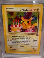 2001 Birthday Pikachu PSA10, Hobby en Vrije tijd, Verzamelkaartspellen | Pokémon, Ophalen of Verzenden, Zo goed als nieuw, Losse kaart