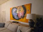 Herman Brood XL - Origineel Kunstwerk op Canvas, Antiek en Kunst, Ophalen of Verzenden