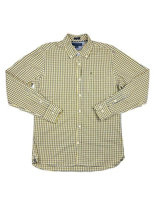Tommy Hilfiger overhemd  Maat S, Kleding | Heren, Overhemden, Gedragen, Halswijdte 38 (S) of kleiner, Geel, Verzenden
