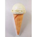 Vanille gevel ijsje 90 cm - polyester schepijs 1 bol ijs, Verzamelen, Merken en Reclamevoorwerpen, Ophalen, HorecaBeelden, Overige typen