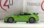 Minichamps 1:18 Porsche 911 (991) GT3 SHMEE 150 2018 groen, Ophalen of Verzenden, Nieuw, Auto, MiniChamps