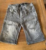 Stoere korte jeans maat 146/152 grijze wassing, Kinderen en Baby's, Kinderkleding | Maat 146, Ophalen of Verzenden, Zo goed als nieuw
