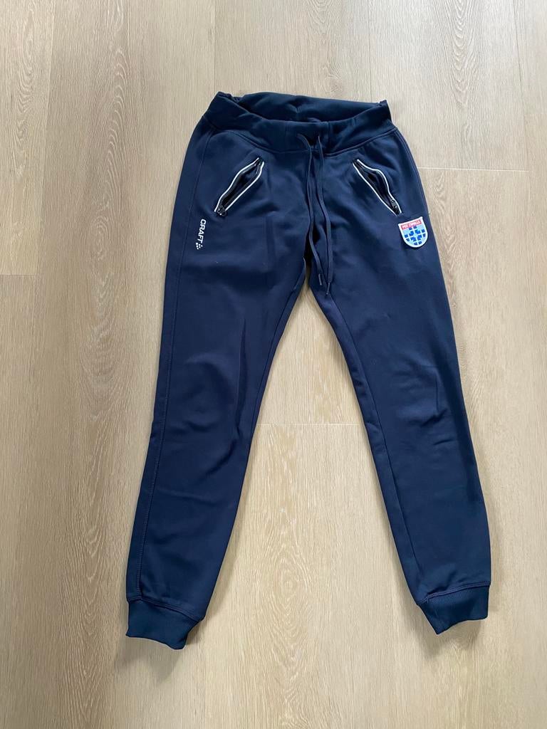 Te koop: Craft Pec Zwolle trainingsbroek, Blauw, Overige typen, Ophalen of Verzenden, Zo goed als nieuw