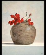 HS (XXI ) - Stilleven met rozenbottels in gemberpot, Ophalen