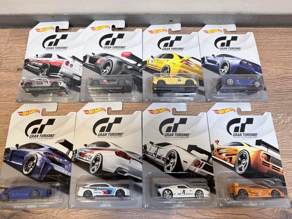 Gran Turismo Hot Wheels modelauto set, Ophalen of Verzenden, Nieuw, Auto