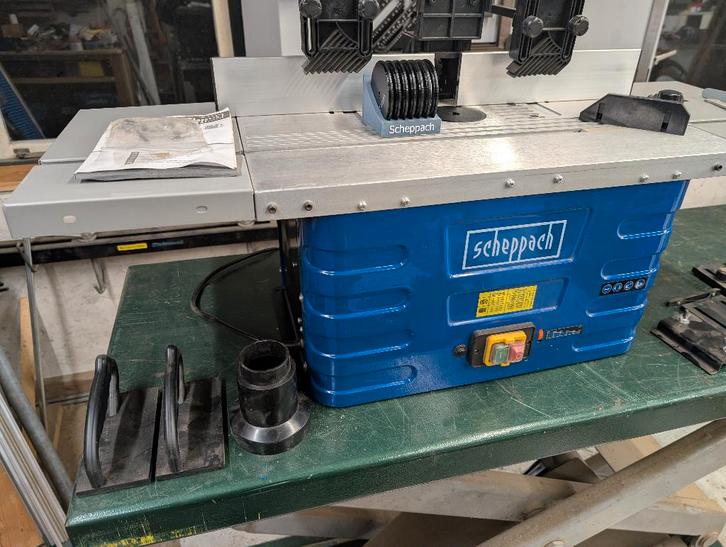 Scheppach HF60 freesbank, Doe-het-zelf en Verbouw, Gereedschap | Freesmachines, Zo goed als nieuw, Elektrisch, Overige soorten