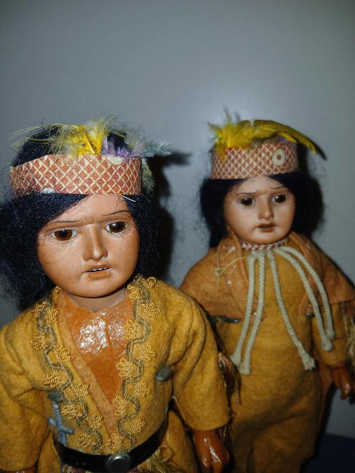 Armand  Marseille  Indiaantjes, Verzamelen, Poppen, Zo goed als nieuw, Pop, Verzenden