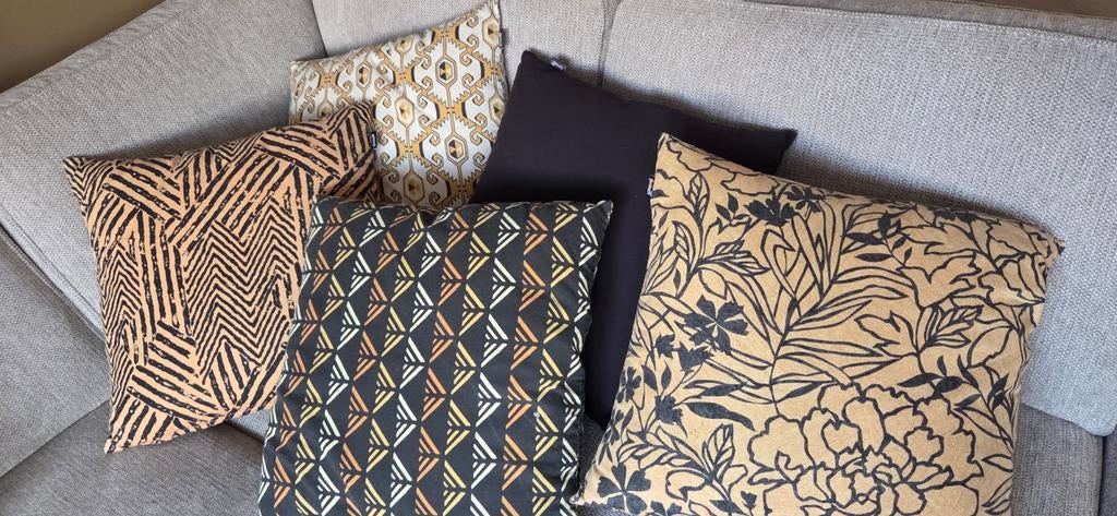 Tuin kussens te koop – set van 5, Tuin en Terras, Tuinmeubel-accessoires, Gebruikt, Ophalen of Verzenden