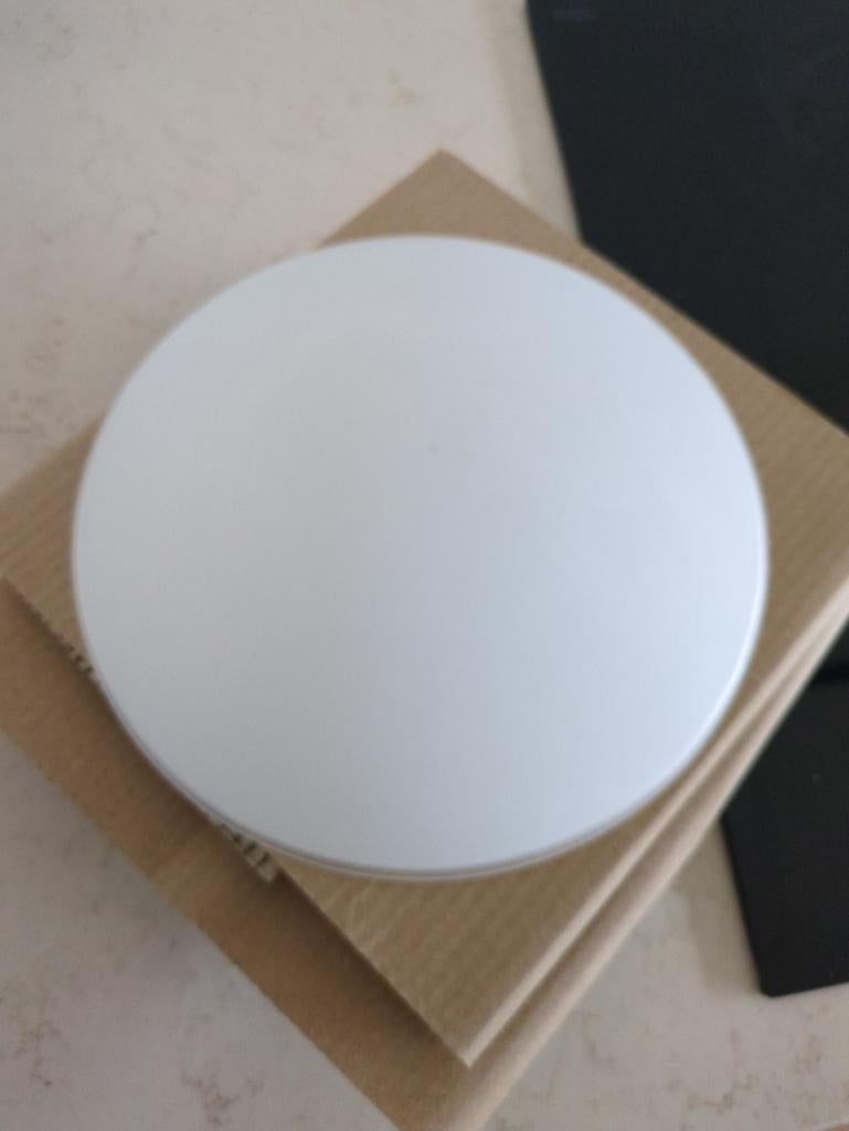 Plafondlamp kap glas 24cm 2x, Ophalen of Verzenden, Nieuw, Glas