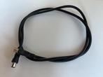 COAX kabel 1m, Ophalen of Verzenden, Zo goed als nieuw, Minder dan 2 meter, Coaxiale kabel