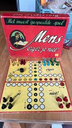 Vintage Mens erger je niet, Drie of vier spelers, Ophalen, Gebruikt