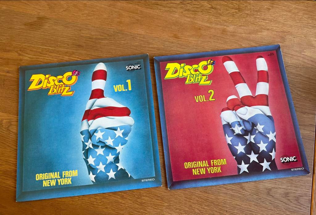 Disco Blitz Vol. 1 & 2 - Originele New York Disco LP's, Ophalen of Verzenden, Gebruikt, 12 inch