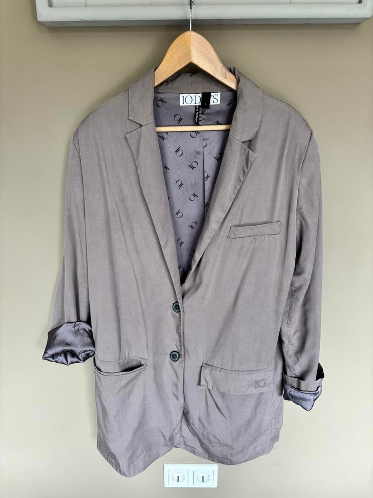 Proud blazer moonrock 10days maat L, Beige, Maat 42/44 (L), Ophalen of Verzenden, Zo goed als nieuw