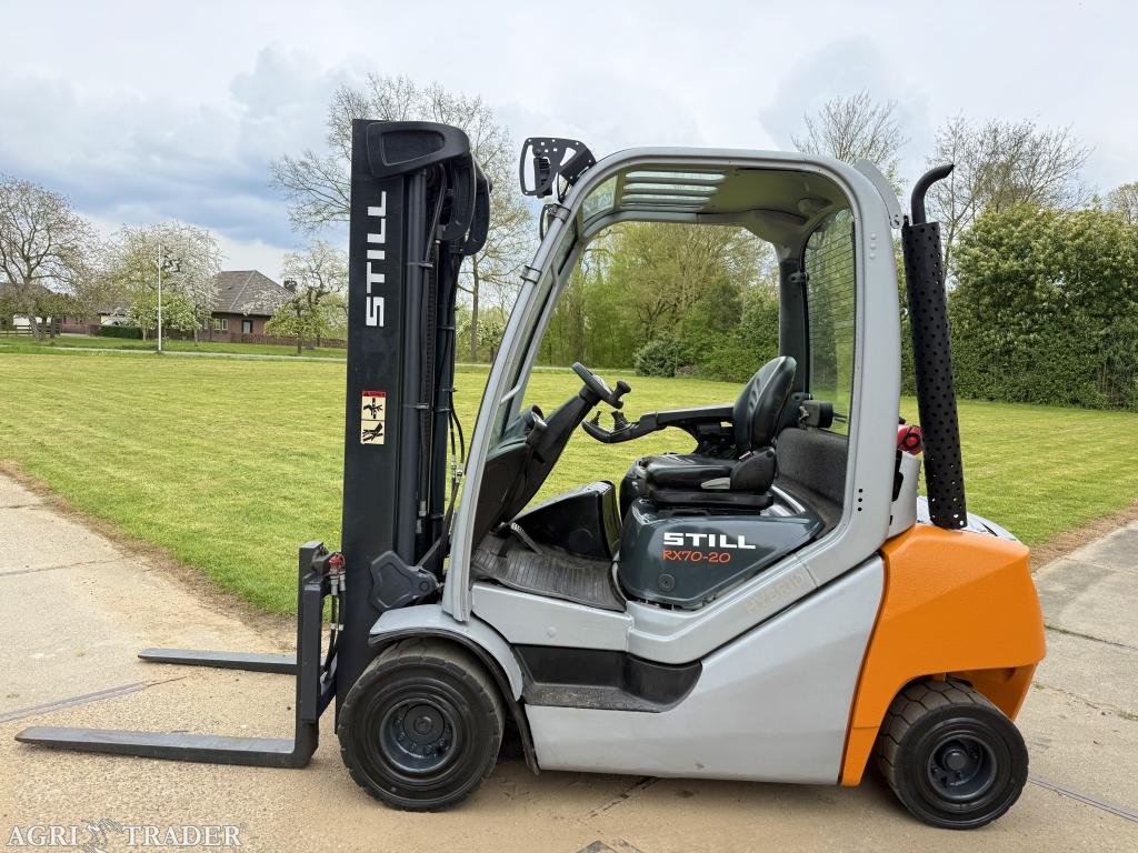 Still 2000KG diesel heftruck BJ2017  3-delig + 4 ventielen, Info@vanbeurdenheftrucks.nl, Diesel, Still, Heftruck