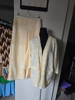 Dames broekpak set nieuw, Kleding | Dames, Jasjes, Kostuums en Pakken, Maat 38/40 (M), Geel, Nieuw, Ophalen of Verzenden