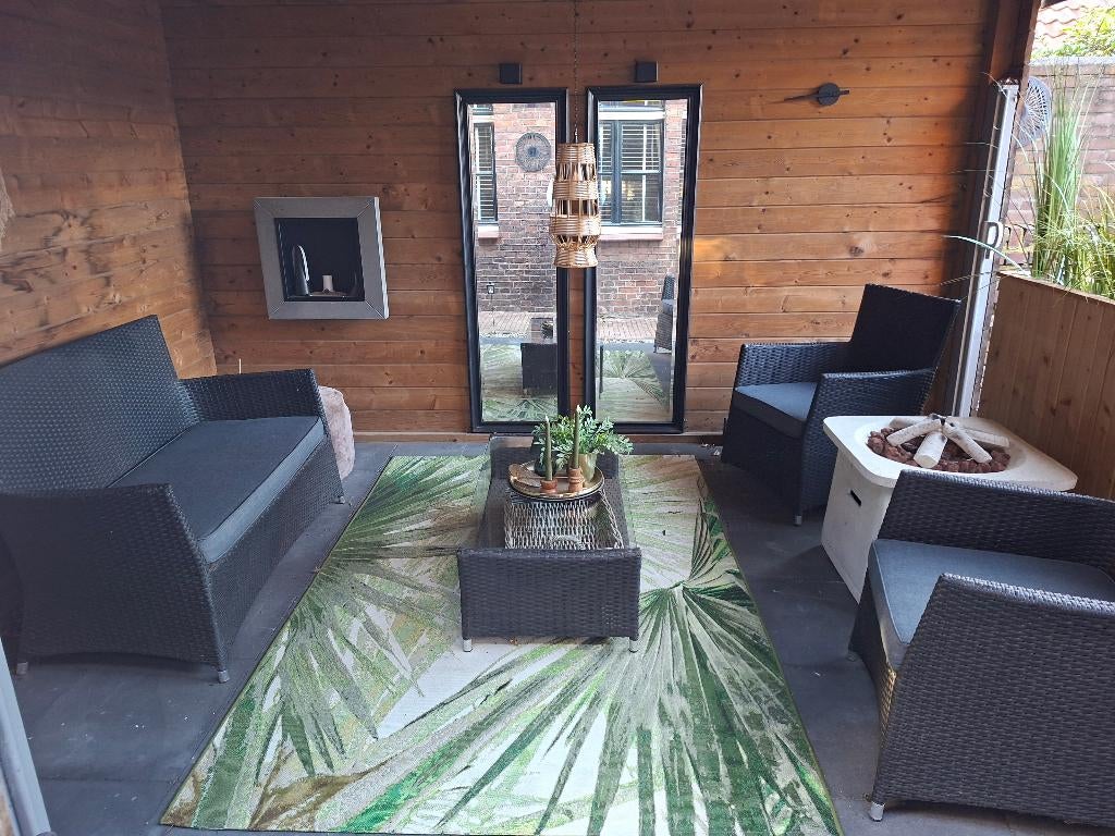 Tuinset, Ophalen, Gebruikt