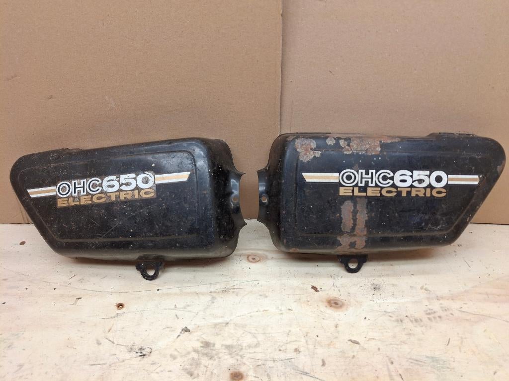 Set zijdeksels Yamaha xs650 (xs 650 447 tx650, Ophalen, Gebruikt, ., .