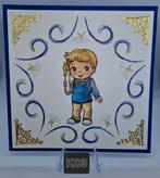 Geborduurde wenskaarten Communie, Nieuw, Kind, Info@sparklecrafts.nl, Ophalen of Verzenden