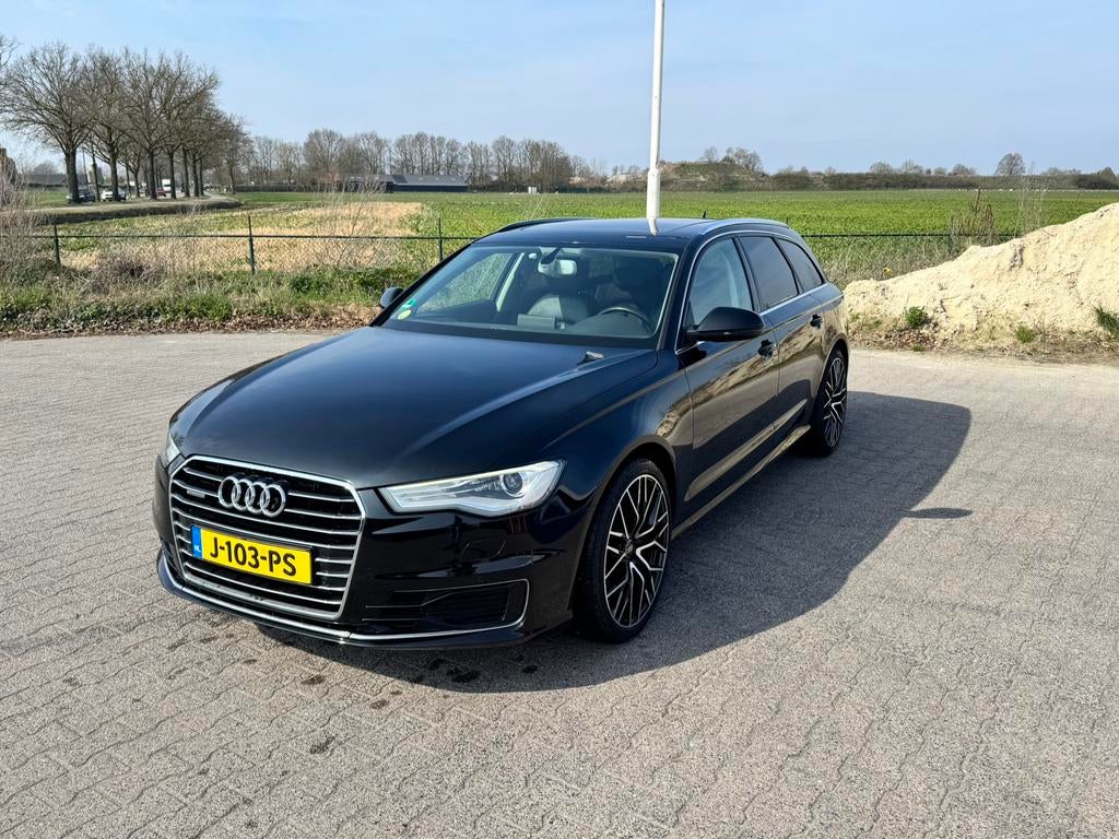 Audi A6 3.0 TDI Avan Quat S-tr 200KW 2016 Zwart, Auto's, Automaat, Zwart, 2000 kg, 360 pk