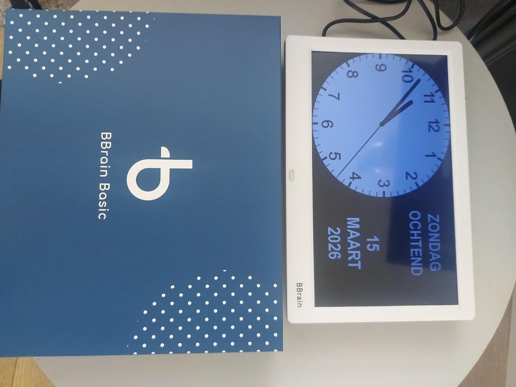 Bbrain dementie klok basic analoog, Diversen, Verpleegmiddelen, Ophalen, Gebruikt