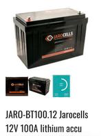 Jarocells 12V 100Ah Bluetooth occasion lifepo4, Rijswijk, Overige typen, Ophalen of Verzenden, Zo goed als nieuw