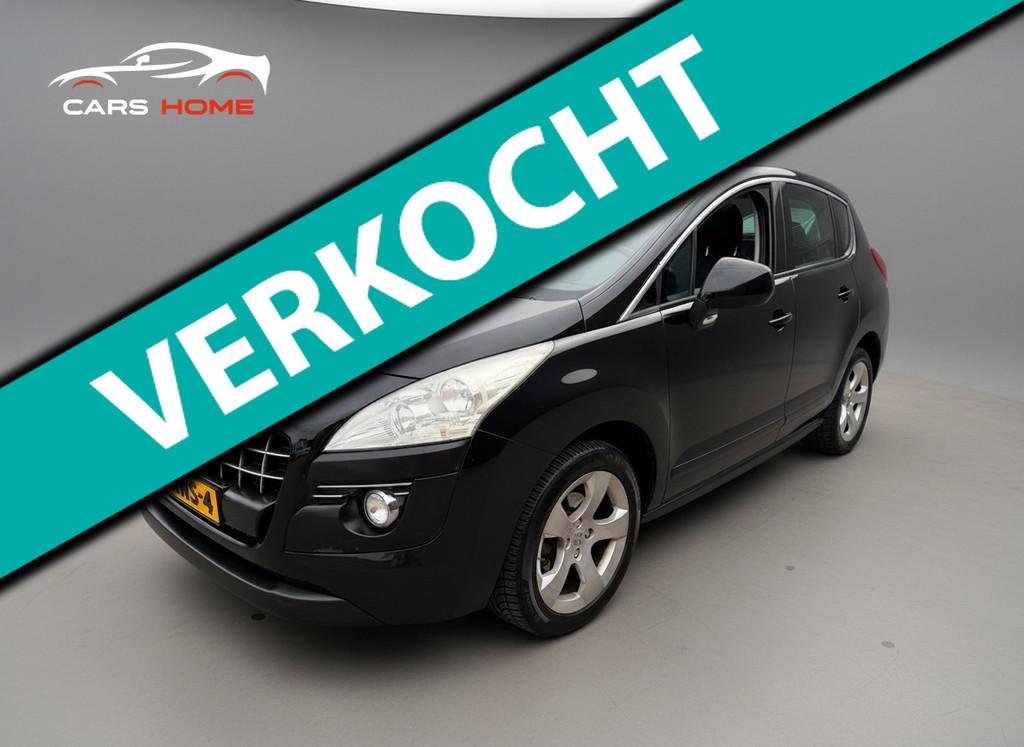Peugeot 3008 1.6 VTi Première|nap|clima|nette staat, Voorwielaandrijving, Gebruikt, 4 cilinders, Zwart