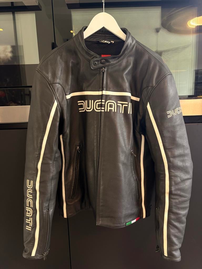 Dainese Ducati motorjas heren maat 56, Motoren, Kleding | Motorkleding, Ophalen of Verzenden, Tweedehands, Heren, Jas | leer