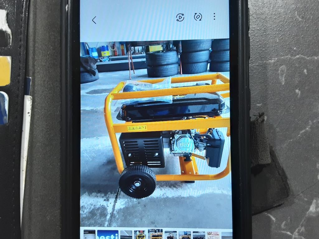 Generator, Ophalen, Elektrisch startend, Benzine, Nieuw