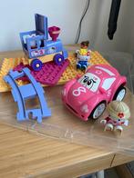 Duplo Hello Kitty treinbaan, huis en dieren, Kinderen en Baby's, Speelgoed | Duplo en Lego, Ophalen, Gebruikt, Complete set, Duplo