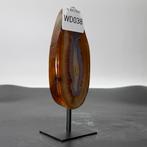 Agaat steen op voet, Verzamelen, Mineralen en Fossielen, Ophalen of Verzenden, Mineraal