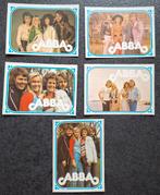 5 Monty Gum kaartjes Van ABBA  (1976), Verzamelen, Ophalen of Verzenden, Gebruikt, Foto of Kaart