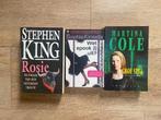 3 boeken Stephen King, Sophie Kinsella, Marina Cole, Ophalen of Verzenden, Zo goed als nieuw