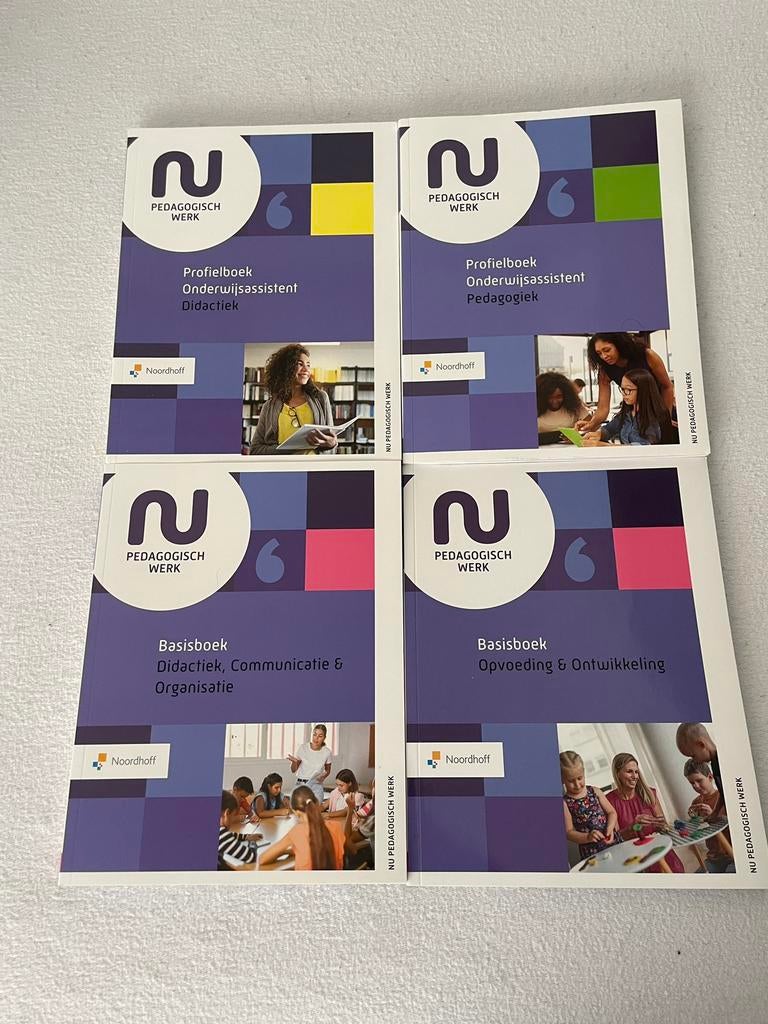 Studieboeken Onderwijsassistent niveau 4 leerjaar 2, Boeken, Ophalen of Verzenden, Beta, Zo goed als nieuw, MBO