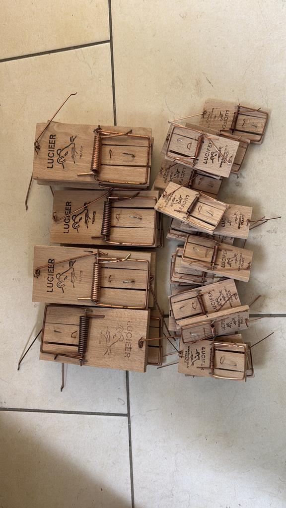 Muis en rat vallen, Ophalen of Verzenden, Zo goed als nieuw