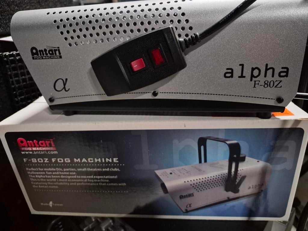 Antari Alpha F 80 Z rookmachine, Ophalen