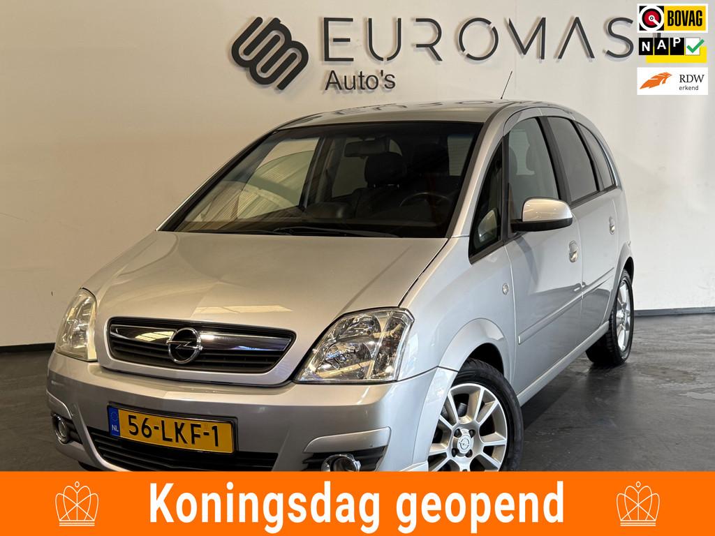Opel Meriva 1.6-16V Cosmo Automaat Navi Airco Pdc Nieuwe Apk, Auto's, Opel, 15 km/l, Gebruikt, 4 cilinders, Leder en Stof