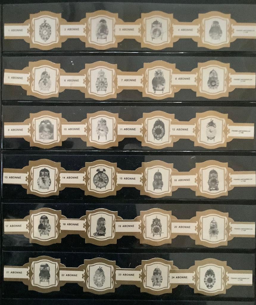 abonne 1, Ophalen of Verzenden, Zo goed als nieuw, Sigarenbandjes