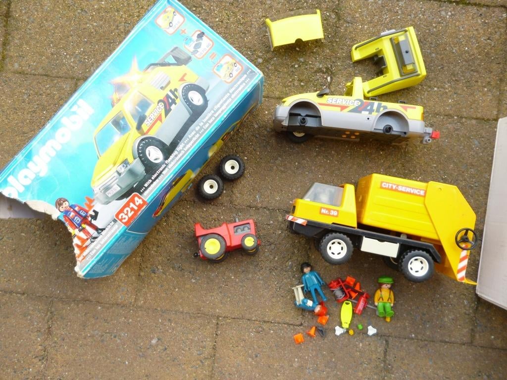 enorme doos vol met allerlei PLAYMOBIL !! kijken !!, Ophalen of Verzenden, Gebruikt, Los playmobil