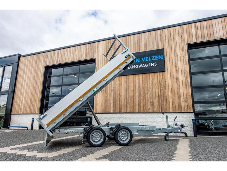 Nieuwe EDUARD dubbel-as kippers uit voorraad leverbaar, Auto diversen, Aanhangers en Bagagewagens, Nieuw