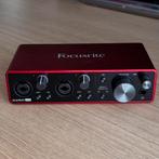Focusrite 2i2 3rd gen (z.g.a.n), Computers en Software, Geluidskaarten, Ophalen of Verzenden, Zo goed als nieuw