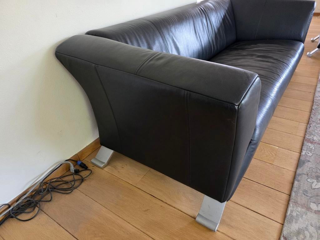 2 banken Rolf Benz type 322. T.E.A.B. moeten snel weg, Ophalen, Gebruikt, Tweepersoons, Rechte bank