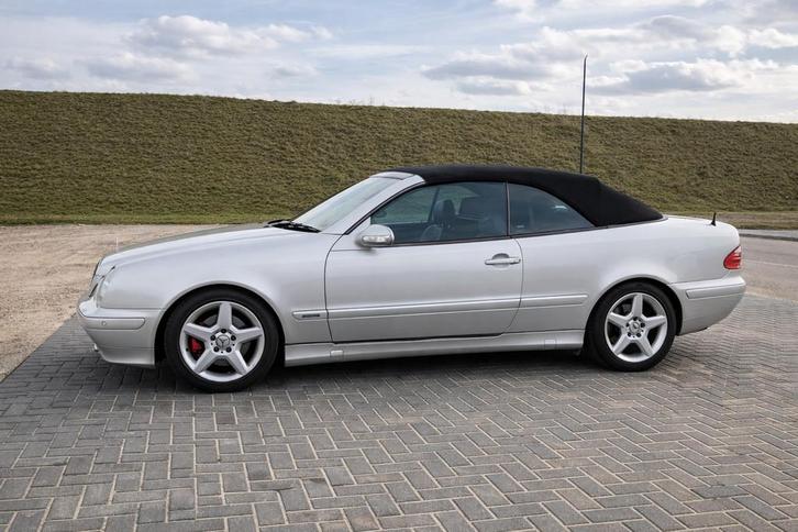 Mercedes CLK-klasse Cabrio 200 Avantgarde Youngtimer, Auto's, Mercedes-Benz, Bedrijf, Te koop, CLK, ABS, Airbags, Airconditioning