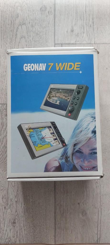 Geonav 7 wide kaartplotter fishfinder, Watersport en Boten, Ophalen of Verzenden, Zo goed als nieuw, Kaartplotter of Fish Finder