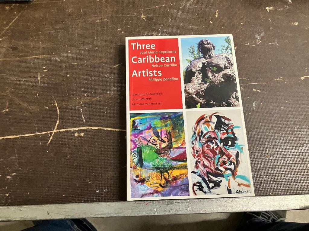 moderne kunst Curacao slavernij racisme, Ophalen of Verzenden, Zo goed als nieuw, Schilder- en Tekenkunst
