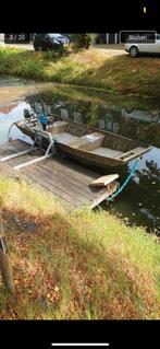 Aluminium Platbodem 1436 8 pk Yamaha Alumcraft Alumacraft, Ophalen, Gebruikt, Aluminium, Minder dan 10 pk